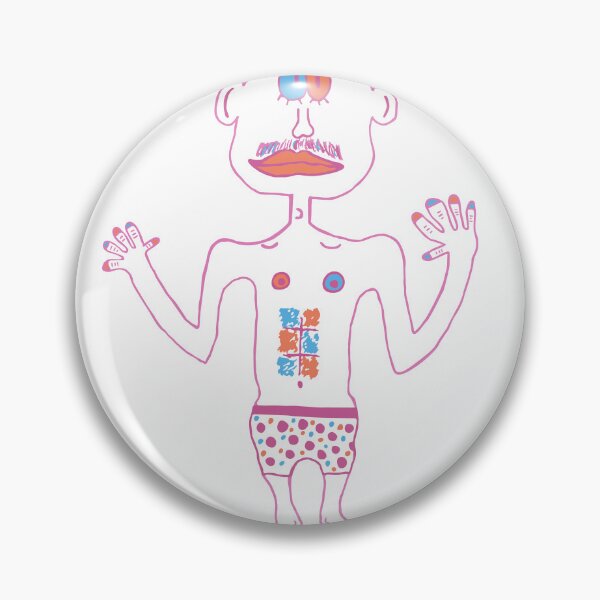 Item preview, Pinky The Pink Man designed and sold by Luke Worthylake.