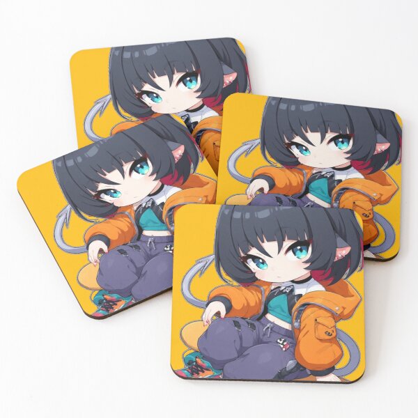 Item preview, Jane Doe Chibi - Zenless Zone Zero Street Style Skater Sticker designed and sold by Jimakmo.