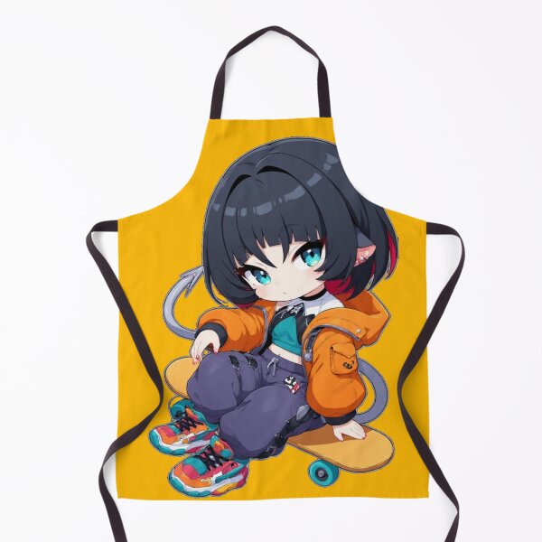 Item preview, Jane Doe Chibi - Zenless Zone Zero Street Style Skater Sticker designed and sold by Jimakmo.