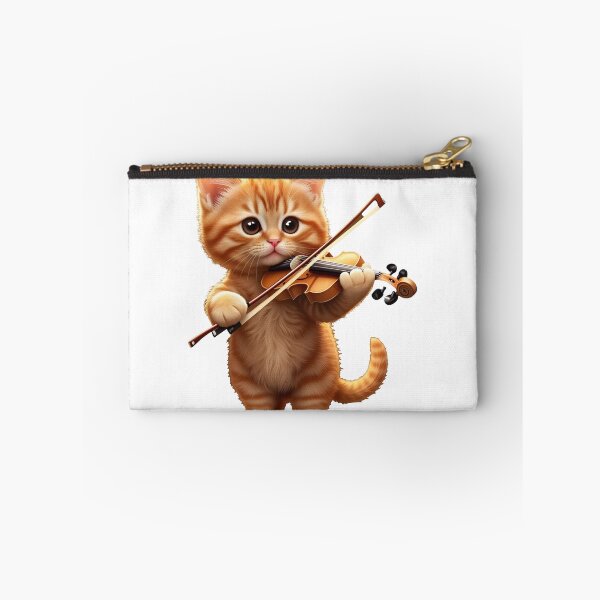 Item preview, cat violin designed and sold by Uglyandcute.