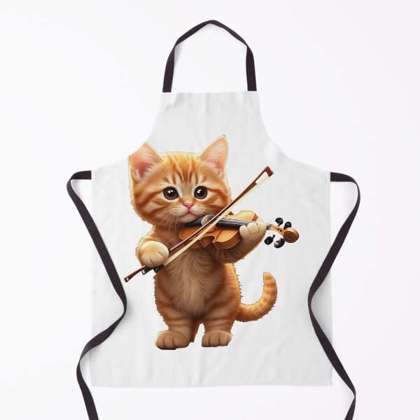 Item preview, cat violin designed and sold by Uglyandcute.