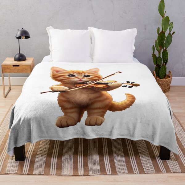 Item preview, cat violin designed and sold by Uglyandcute.