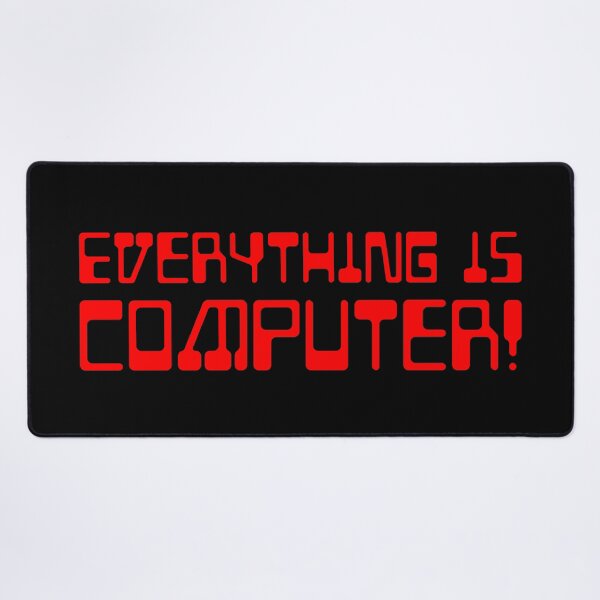 Item preview, Everything Is Computer! - Red designed and sold by sillyjess.