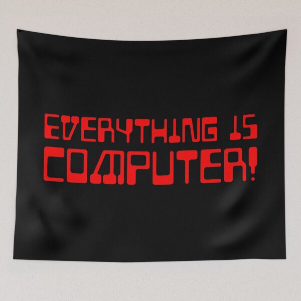 Item preview, Everything Is Computer! - Red designed and sold by sillyjess.