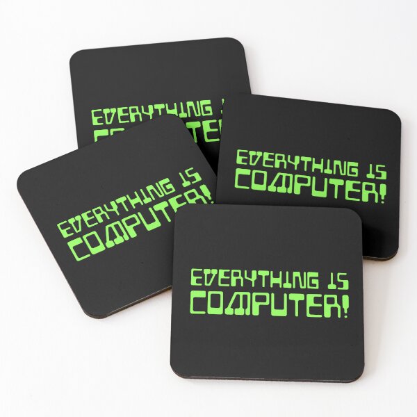 Item preview, Everything Is Computer! - Sour Apple designed and sold by sillyjess.