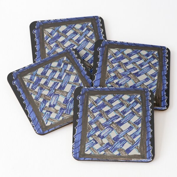 Item preview, Woven Blue designed and sold by DancingCreek.