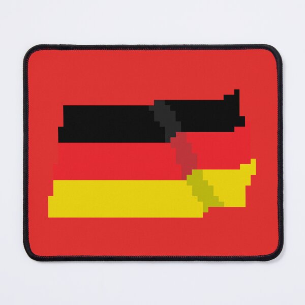 Item preview, Flag of Germany, a flag with a pixel art designed and sold by massingso.