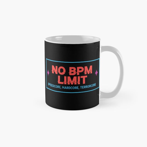 Item preview, No BPM limit speedcore hardcore terrorcore designed and sold by RichTeeDesigns.