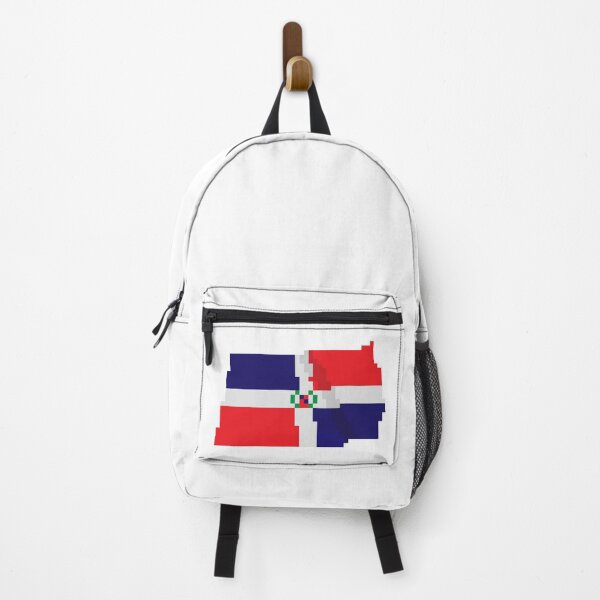 Item preview, Flag of Dominican Republic, a flag with a pixel art designed and sold by massingso.