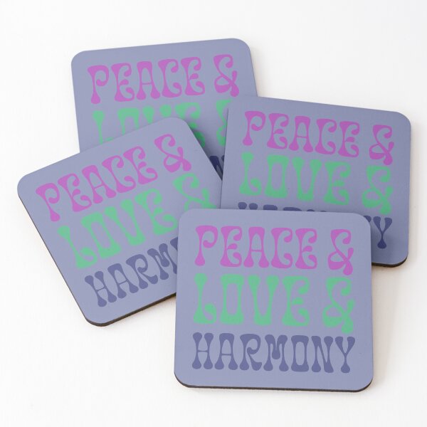 Item preview, Peace & Love & Harmony - Thistle, Seafoam, Marine designed and sold by sillyjess.