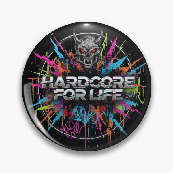 Item preview, Hardcore for life designed and sold by RichTeeDesigns.