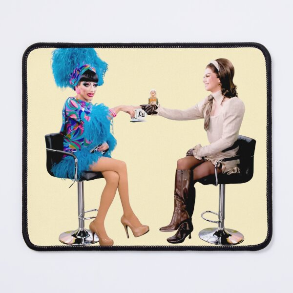 Item preview, marcia and Bianca holding space designed and sold by chickensoupshop.