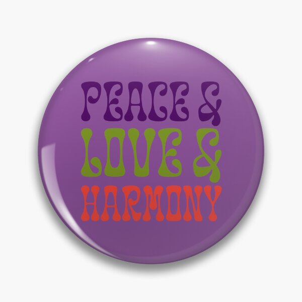 Item preview, Peace & Love & Harmony - Aubergine, Avocado, Tomato designed and sold by sillyjess.