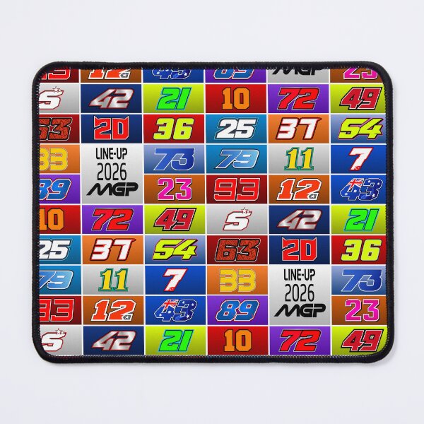 Item preview, MotoGP 2026 Rider Numbers – End of a Racing Generation Tribute designed and sold by Fan Art Station .