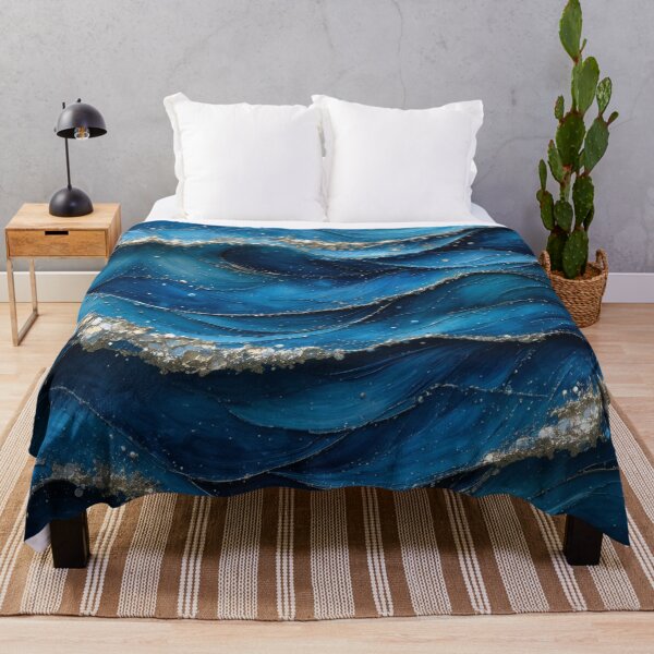 Item preview, Vivid Blue Ocean Waves designed and sold by InezPhotography.