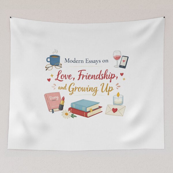 Item preview, Modern Essays on Love, Friendship, and Growing Up designed and sold by PopPizzazz.