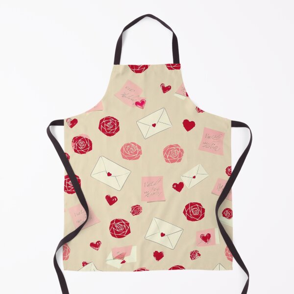 Item preview, Minimal Romantic Valentine Love Letters Seamless Pattern designed and sold by skysshobu.