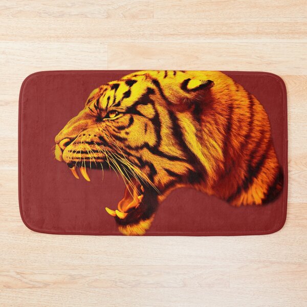 Item preview, Roaring Tiger – Fiery Wild Power designed and sold by Massimo Righi.