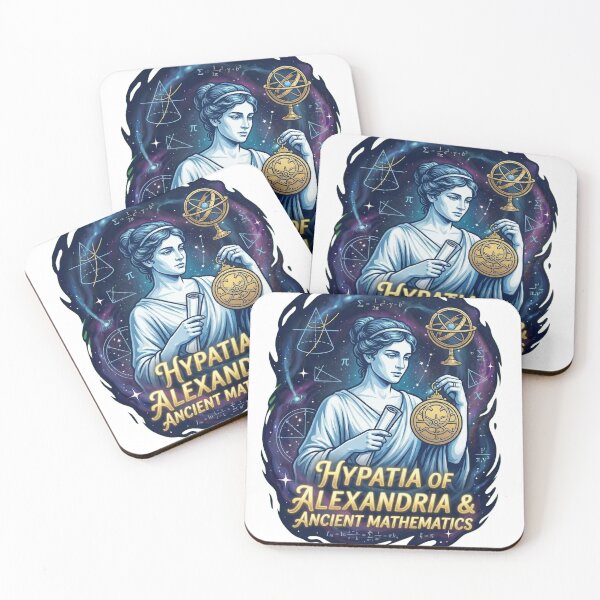 Item preview, Hypatia of Alexandria: The Right to Think - Cosmic Philosophy Art designed and sold by TheEmptySet.