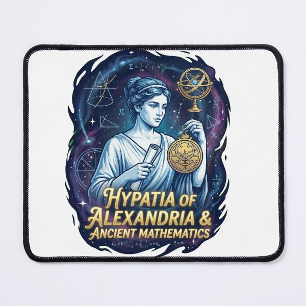 Item preview, Hypatia of Alexandria: The Right to Think - Cosmic Philosophy Art designed and sold by TheEmptySet.