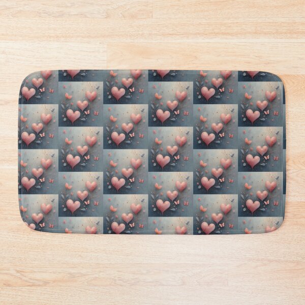 Item preview, Romantic Hearts Illustration Art designed and sold by Kari2023.