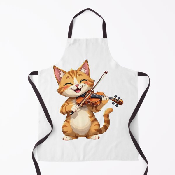 Item preview, cat violin designed and sold by Uglyandcute.