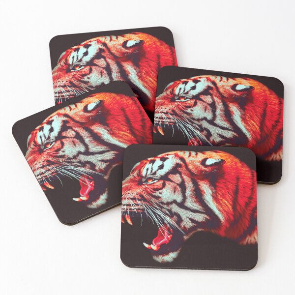 Item preview, Crimson Roar – Tiger of Pure Fury designed and sold by Massimo Righi.