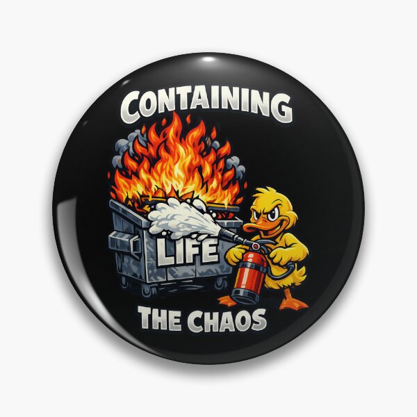 Item preview, Containing The Chaos designed and sold by TeeTimeTreasure.