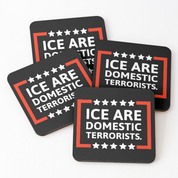 Item preview, ICE are domestic terrorists.  designed and sold by Rachel the Artist .