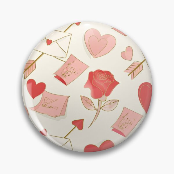 Item preview, Whimsical Valentine’s Day Love Letters Seamless Pattern designed and sold by skysshobu.