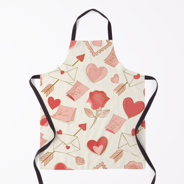 Item preview, Whimsical Valentine’s Day Love Letters Seamless Pattern designed and sold by skysshobu.