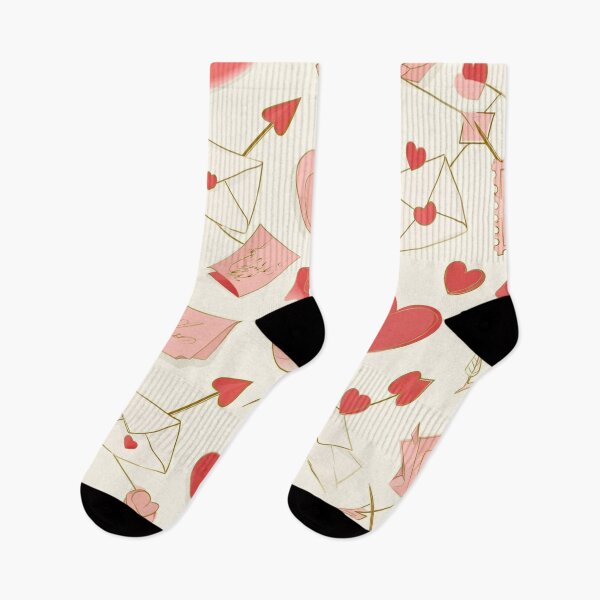 Item preview, Whimsical Valentine’s Day Love Letters Seamless Pattern designed and sold by skysshobu.