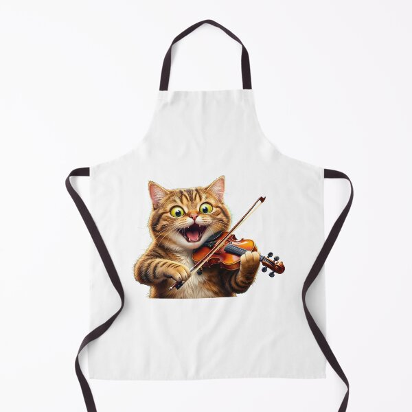 Item preview, cat violin designed and sold by Uglyandcute.