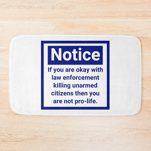 Item preview, Notice if you are okay with this you are not pro-life.  designed and sold by Rachel the Artist .