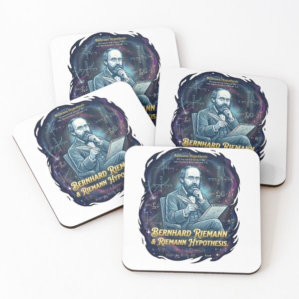 Item preview, Bernhard Riemann: The Zeta Function & Hypothesis - Cosmic Math Art designed and sold by TheEmptySet.