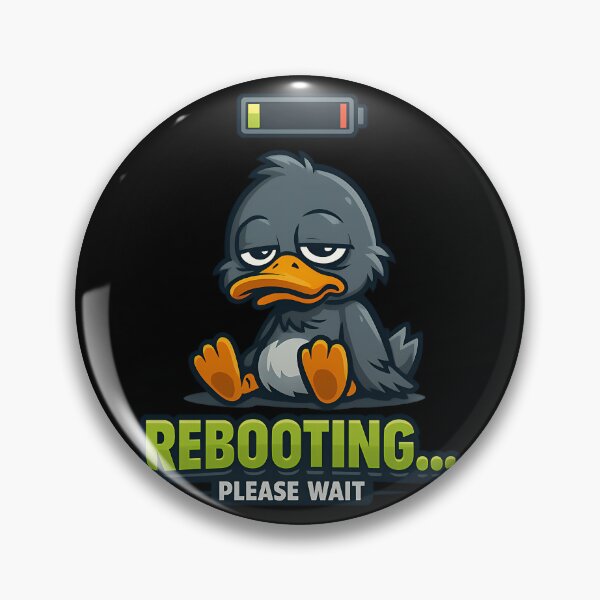Item preview, Rebooting Please Wait designed and sold by TeeTimeTreasure.