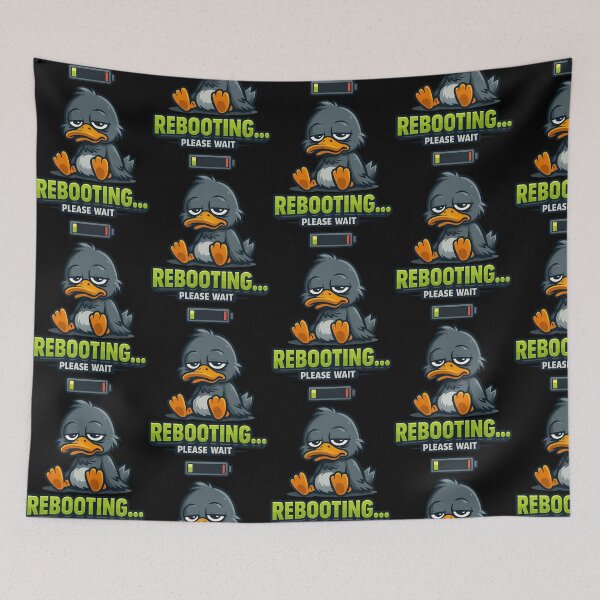 Item preview, Rebooting Please Wait designed and sold by TeeTimeTreasure.