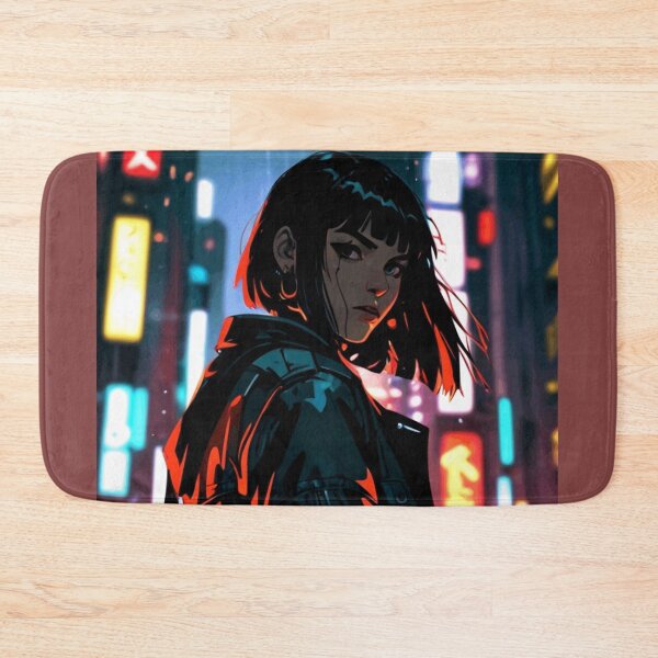 Item preview, Cyberpunk Neon Girl designed and sold by zerocult.