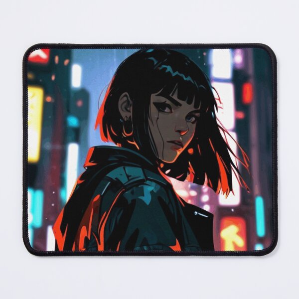 Item preview, Cyberpunk Neon Girl designed and sold by zerocult.