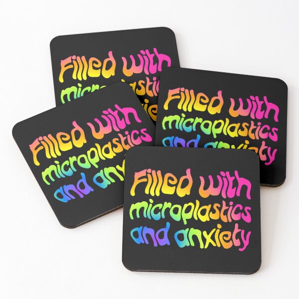 Item preview, Filled with Microplastics and Anxiety - Candy Gradient designed and sold by sillyjess.