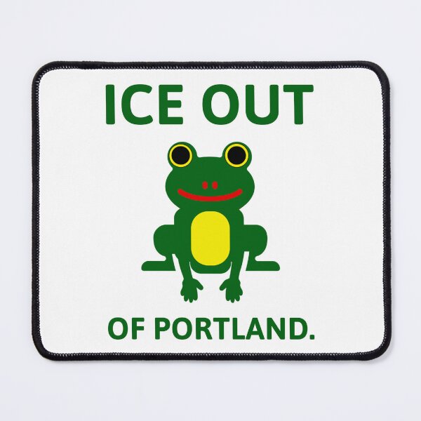 Item preview, ICE out of Portland. designed and sold by Rachel the Artist .