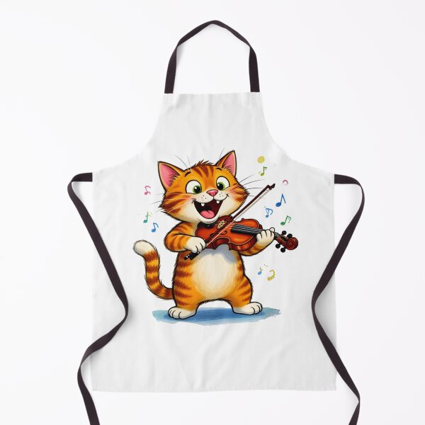 Item preview, cat violin designed and sold by Uglyandcute.