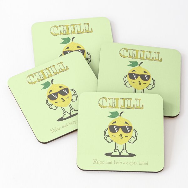 Item preview, Funny Chill Lemon T-Shirt | Cute Cartoon Fruit Character | Relax Good Vibes Design designed and sold by ArtGMerch.