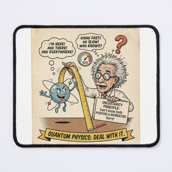 Item preview, Quantum Physics: Deal With It (Uncertainty Principle) designed and sold by TheEmptySet.