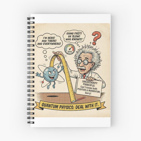 Item preview, Quantum Physics: Deal With It (Uncertainty Principle) designed and sold by TheEmptySet.
