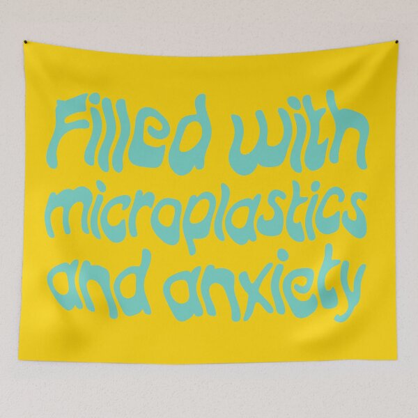 Item preview, Filled with Microplastics and Anxiety - Paradise designed and sold by sillyjess.