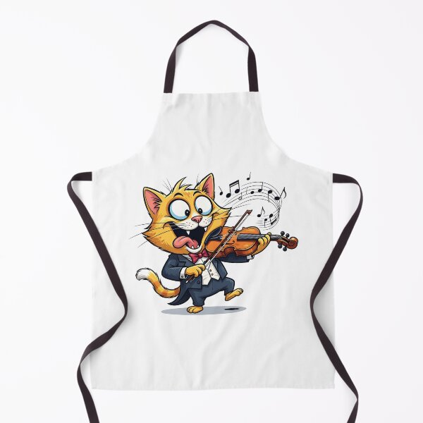 Item preview, cat violin designed and sold by Uglyandcute.