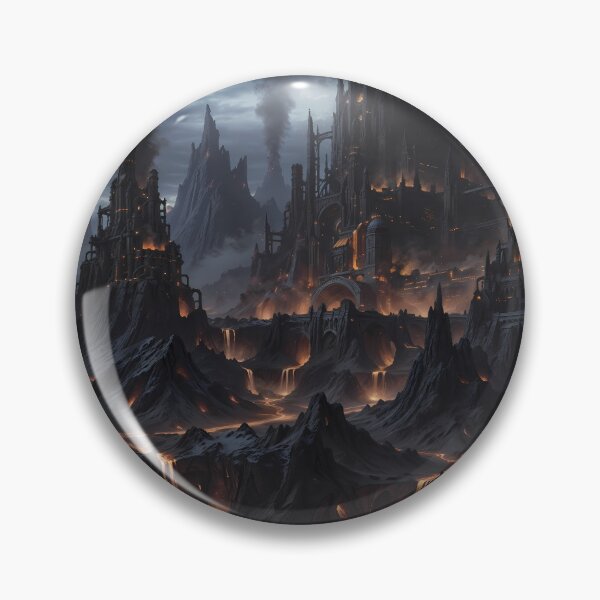 Item preview, Shadow Realm Citadel: The Volcanic Fortress of Eternal Storms designed and sold by KYOFRAME.