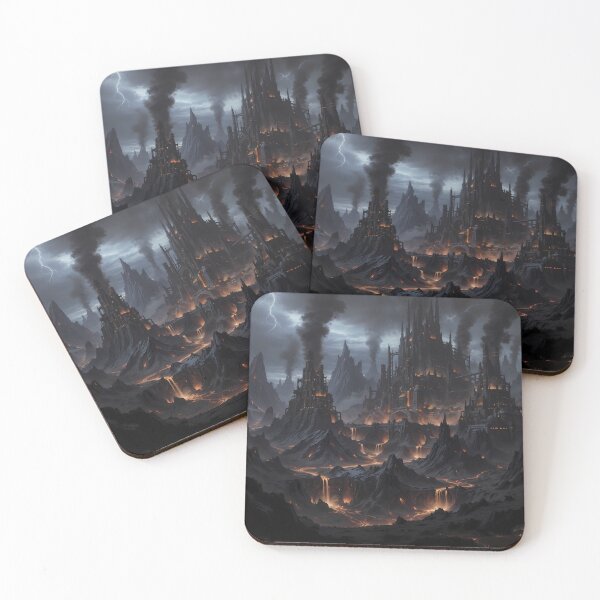 Item preview, Shadow Realm Citadel: The Volcanic Fortress of Eternal Storms designed and sold by KYOFRAME.