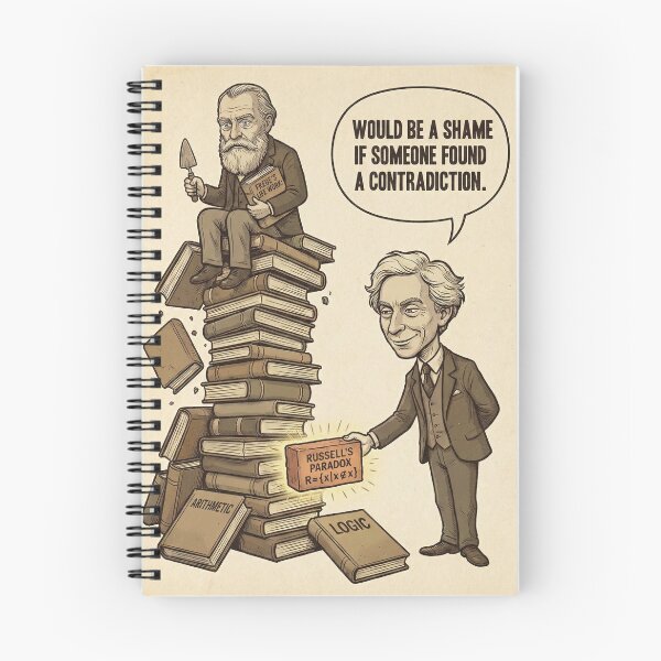 Item preview, Russell's Paradox: The Brick that Broke Logic designed and sold by TheEmptySet.